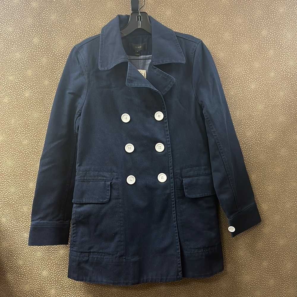 🔥🔥🔥NWT J. CREW Peacoat Jacket - Picture 6 of 10